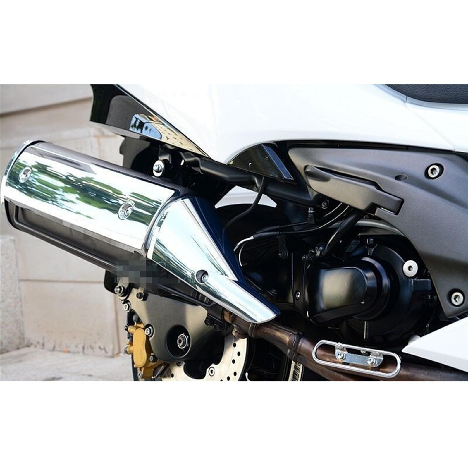 Amazon.com: ZeNaha Motorcycle Cruise Scooter plating Muffler